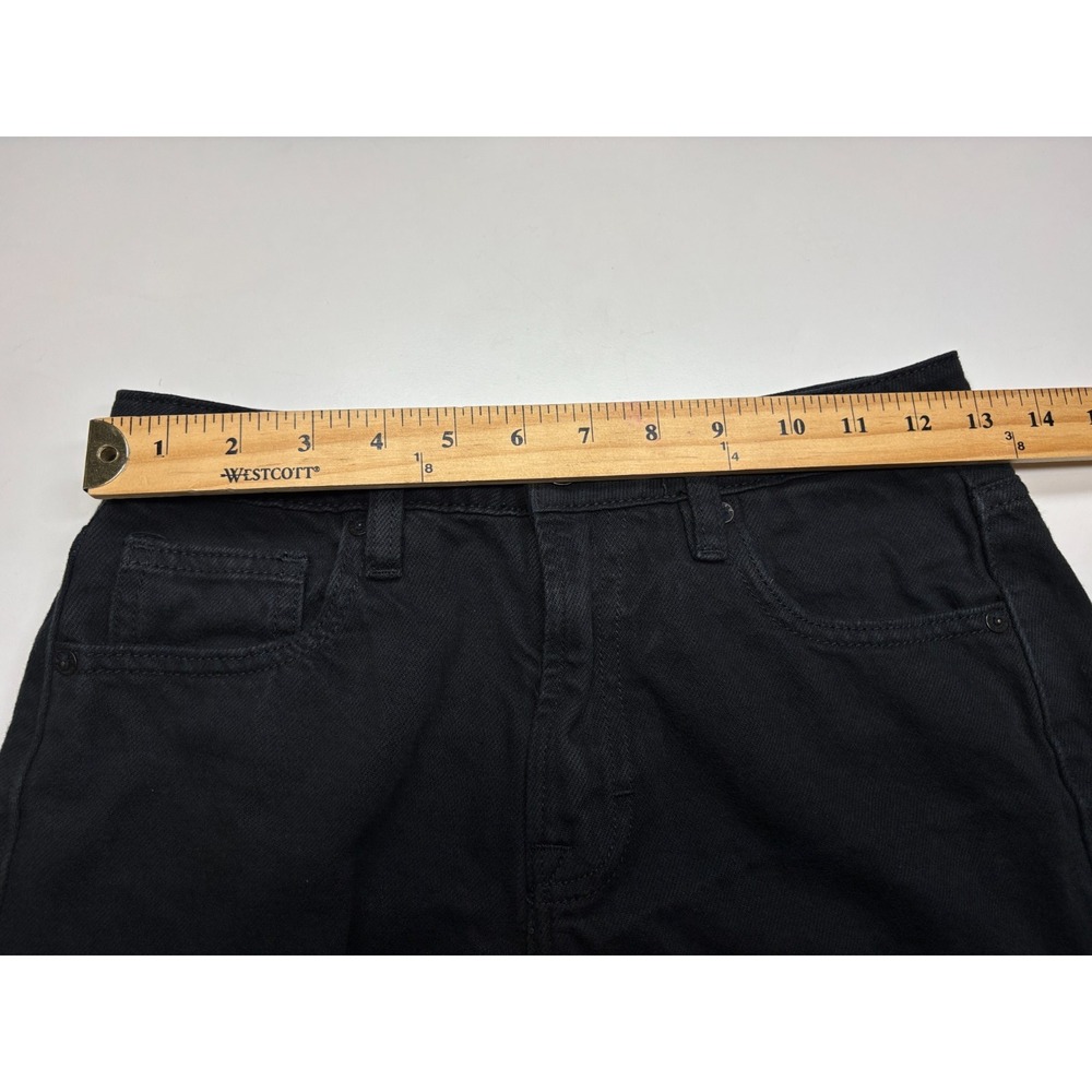Hidden Jean Shorts Womens XS Black 100% Cotton Cut Offs - Picture 8 of 11